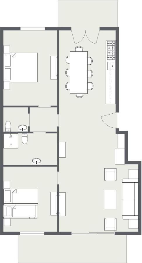 Apartamento Oceanview Wittdün Exterior foto